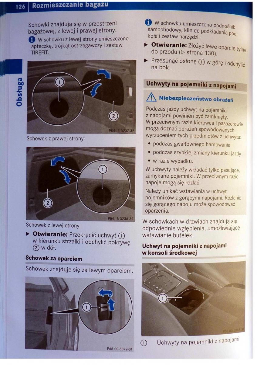 Mercedes Benz B Class W245 instrukcja obslugi / page 127