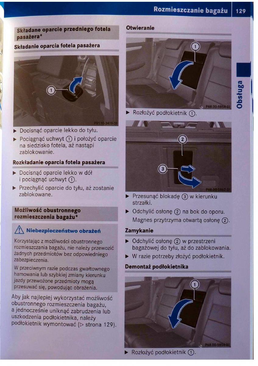 Mercedes Benz B Class W245 instrukcja obslugi / page 130