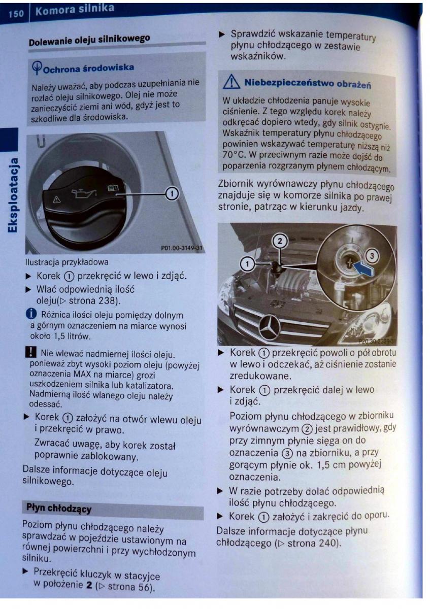 Mercedes Benz B Class W245 instrukcja obslugi / page 151