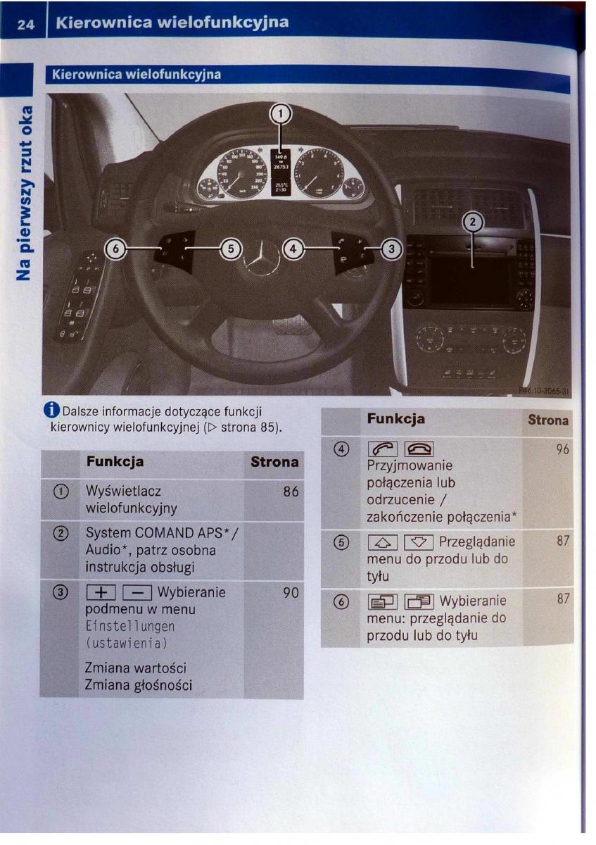 Mercedes Benz B Class W245 instrukcja obslugi / page 25