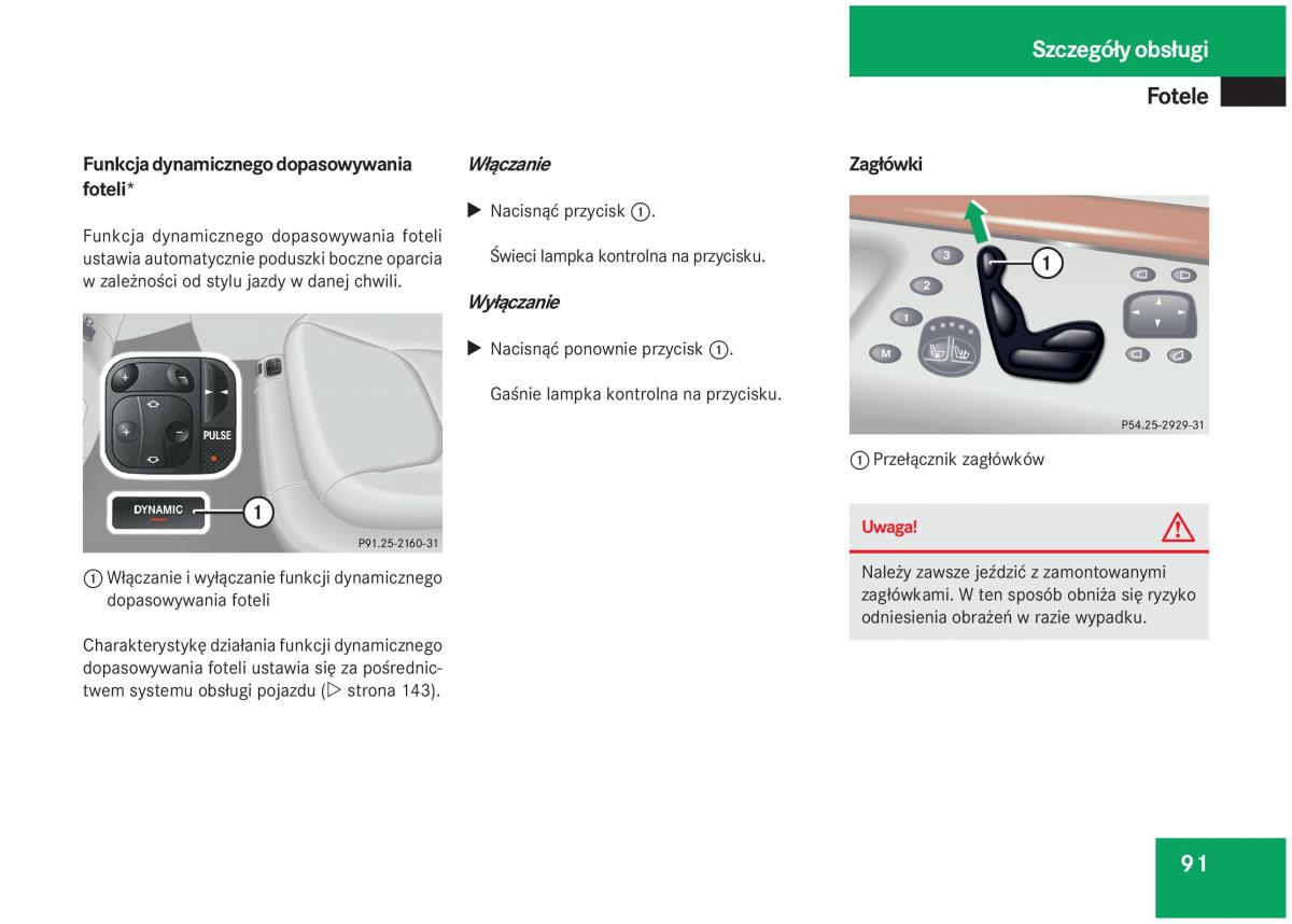 Mercedes Benz S Class W220 instrukcja obslugi / page 86