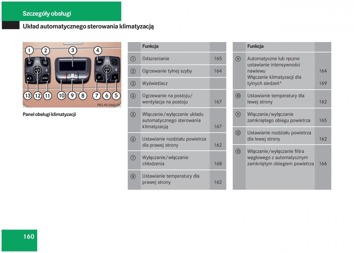 Mercedes Benz S Class W220 instrukcja obslugi / page 155