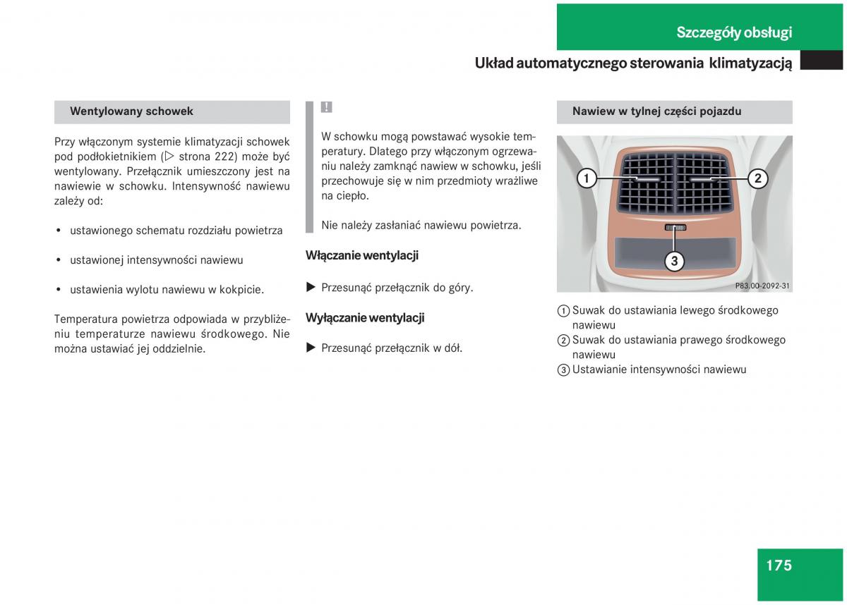 Mercedes Benz S Class W220 instrukcja obslugi / page 170