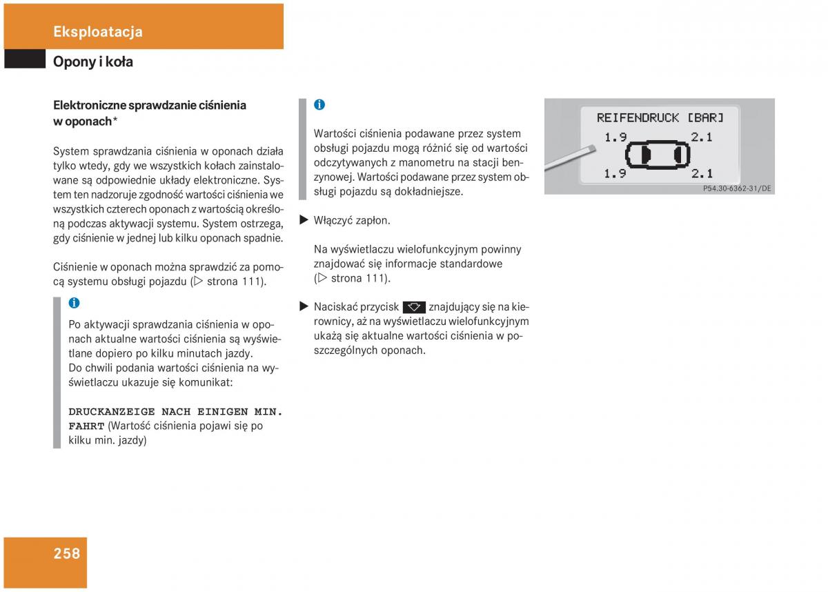 Mercedes Benz S Class W220 instrukcja obslugi / page 253