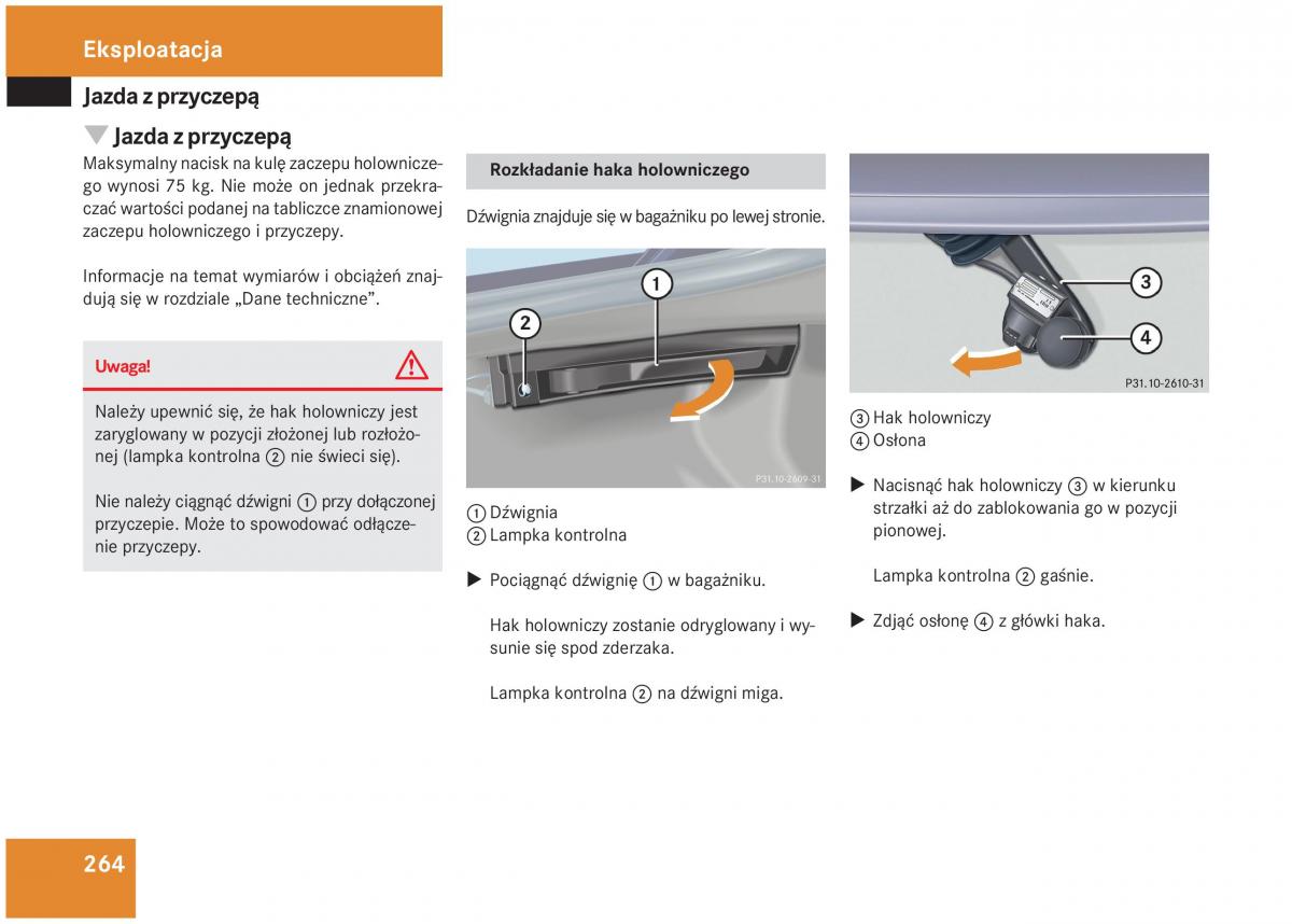 Mercedes Benz S Class W220 instrukcja obslugi / page 259