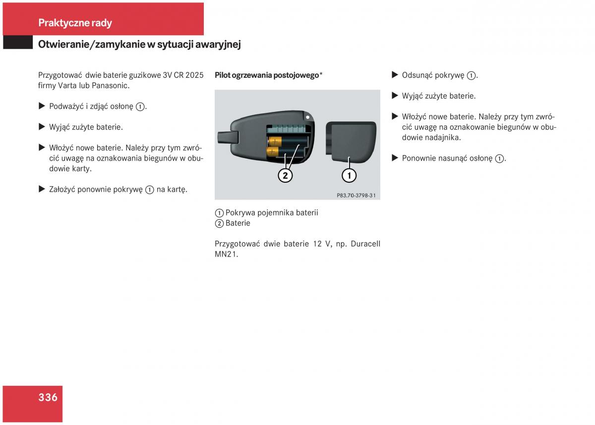 Mercedes Benz S Class W220 instrukcja obslugi / page 331