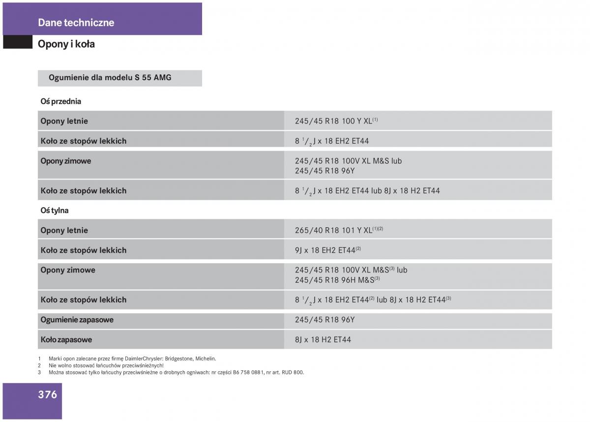 Mercedes Benz S Class W220 instrukcja obslugi / page 370