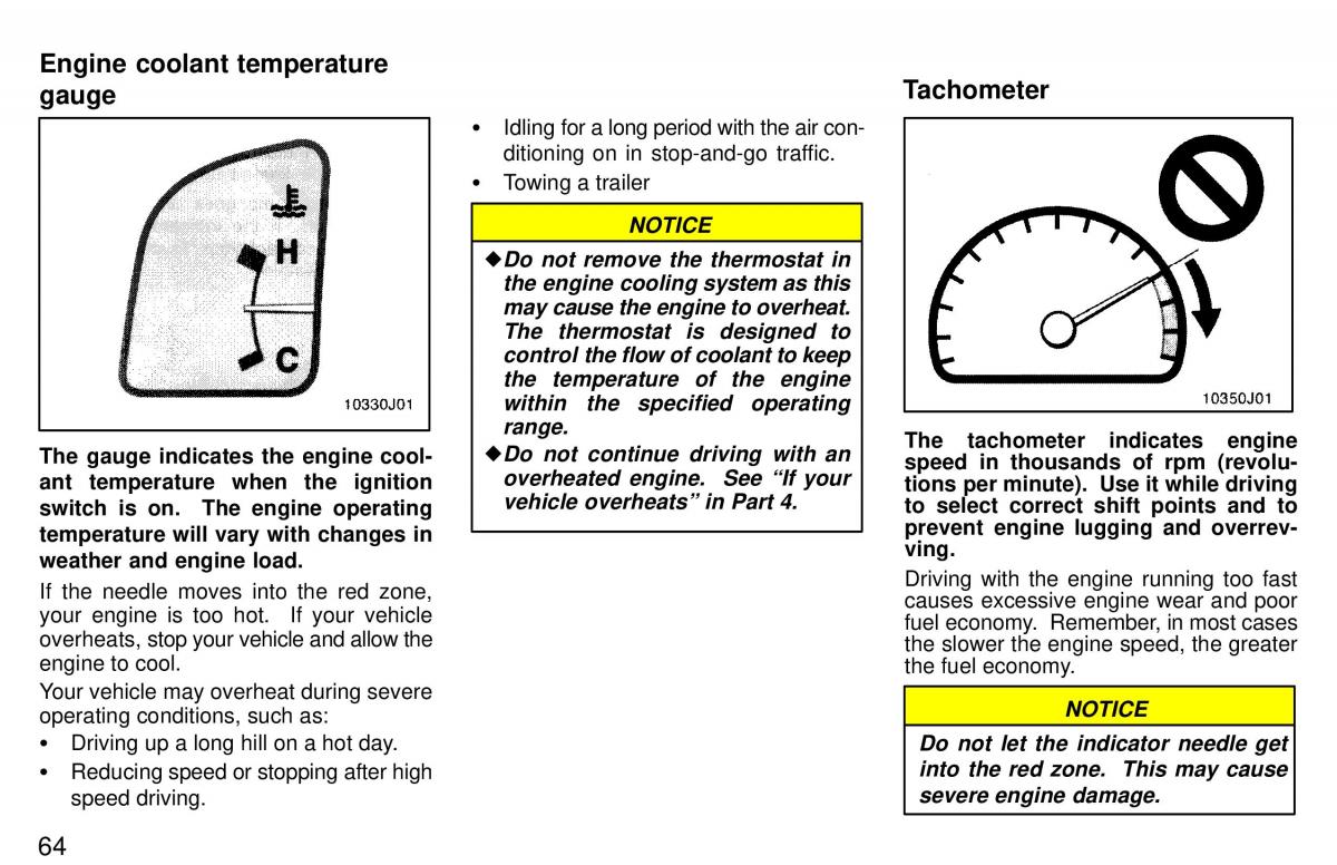 Toyota 4Runner 3 III N180 owners manual / page 61