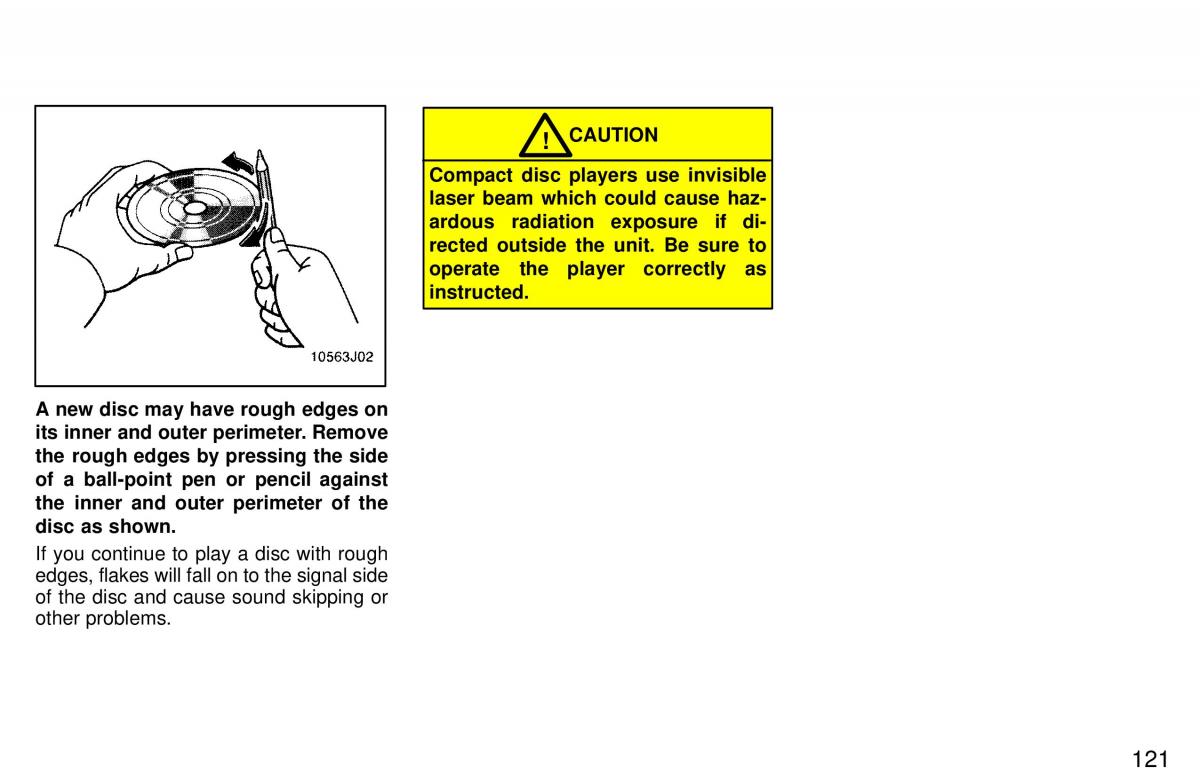 Toyota 4Runner 3 III N180 owners manual / page 118