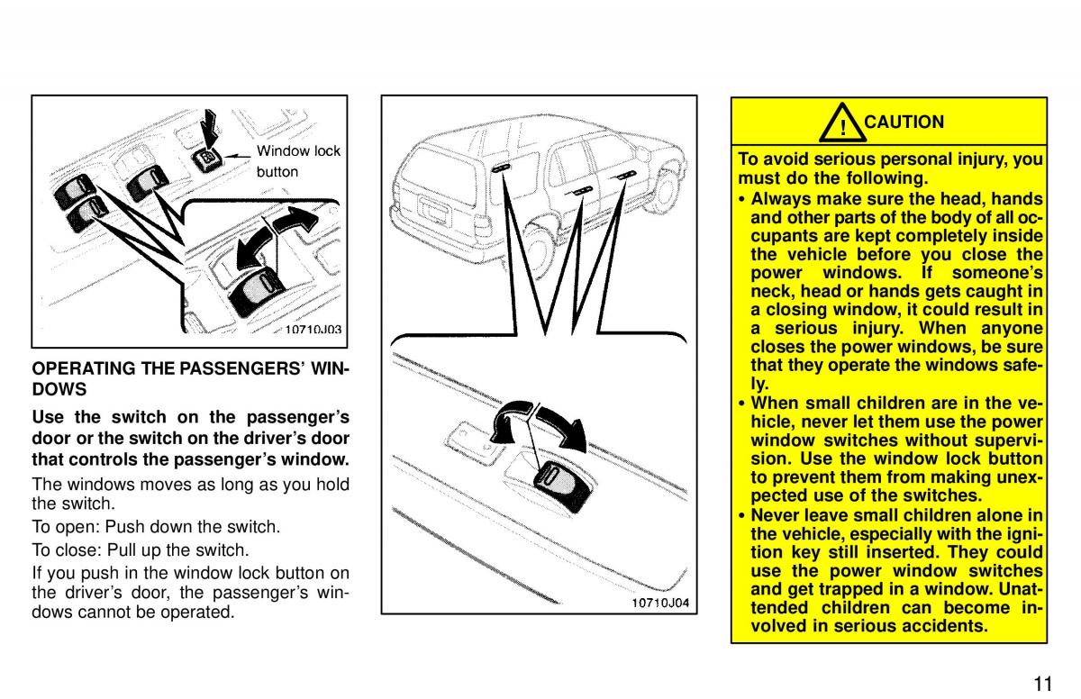 Toyota 4Runner 3 III N180 owners manual / page 12