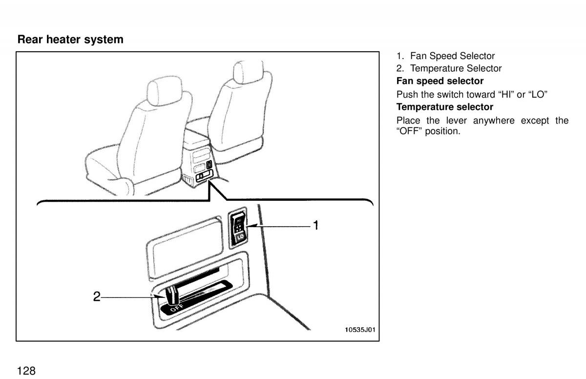 Toyota 4Runner 3 III N180 owners manual / page 125