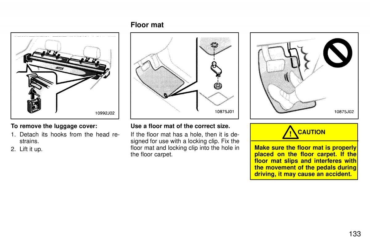 Toyota 4Runner 3 III N180 owners manual / page 130