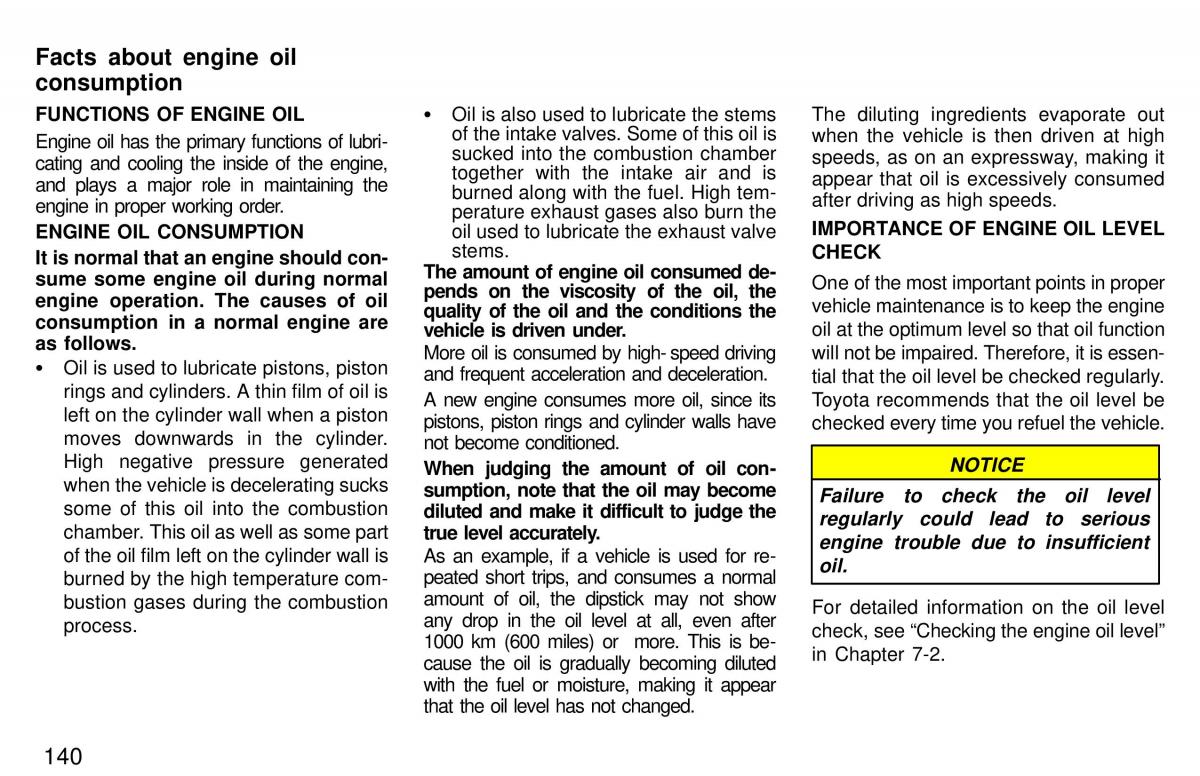 Toyota 4Runner 3 III N180 owners manual / page 137