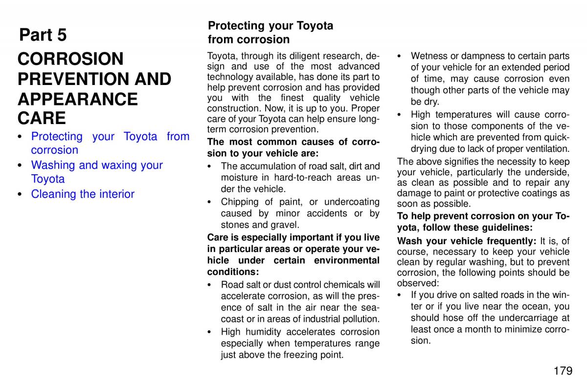 Toyota 4Runner 3 III N180 owners manual / page 176