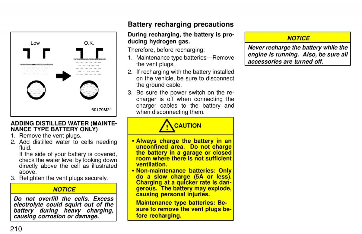 Toyota 4Runner 3 III N180 owners manual / page 207