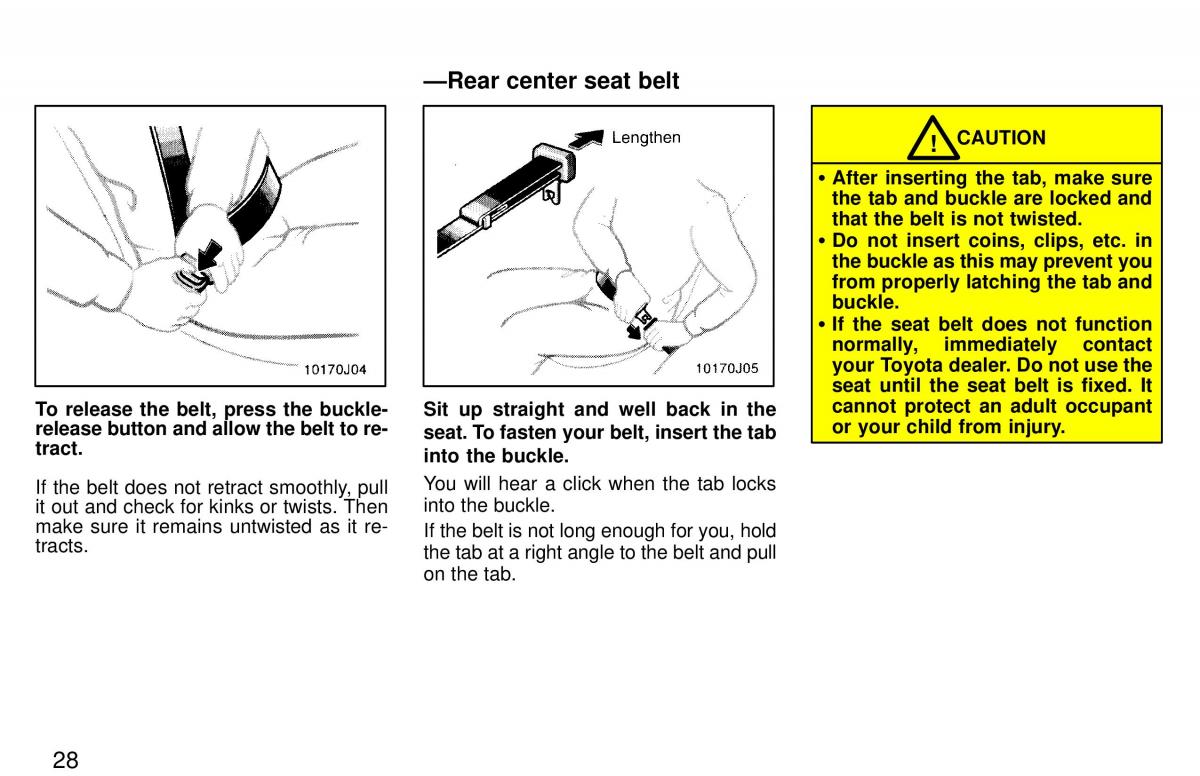 Toyota 4Runner 3 III N180 owners manual / page 24