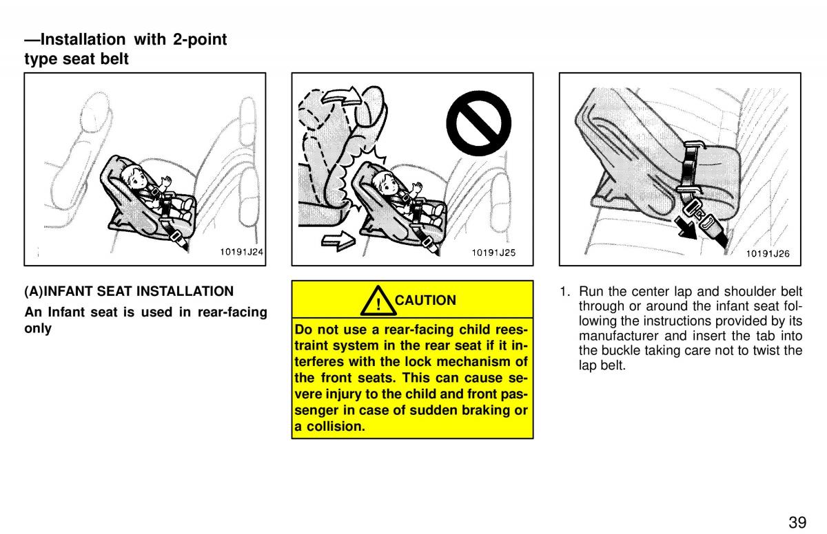 Toyota 4Runner 3 III N180 owners manual / page 36