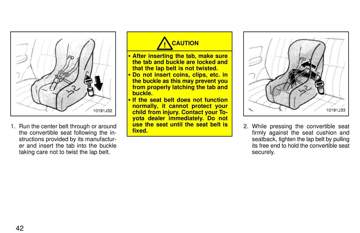 Toyota 4Runner 3 III N180 owners manual / page 39