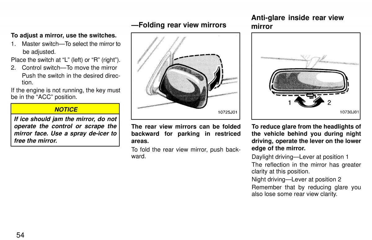 Toyota 4Runner 3 III N180 owners manual / page 51