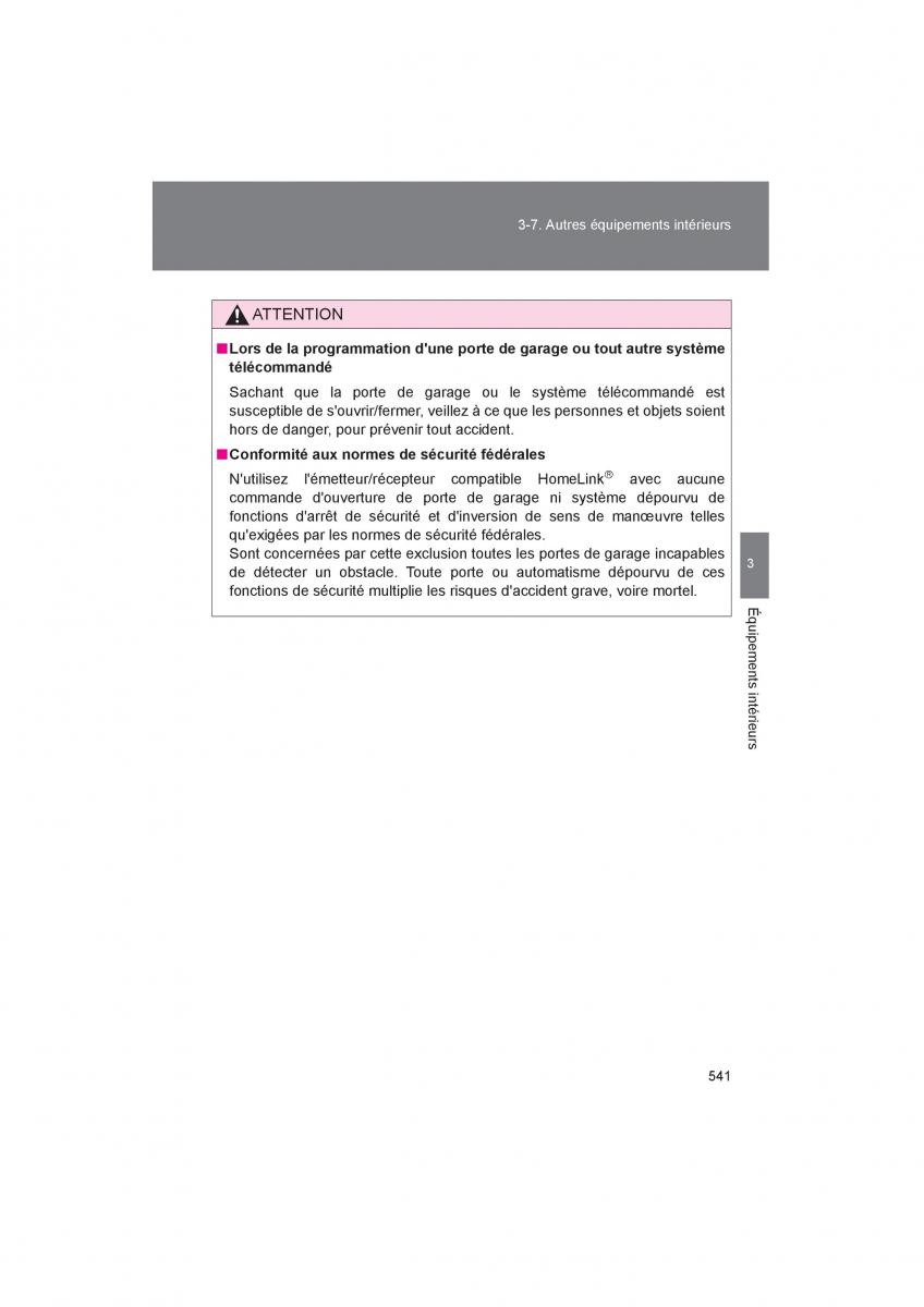 Toyota 4Runner 5 V N280 manuel du proprietaire / page 543