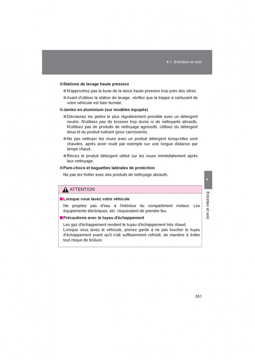 Toyota 4Runner 5 V N280 manuel du proprietaire / page 553