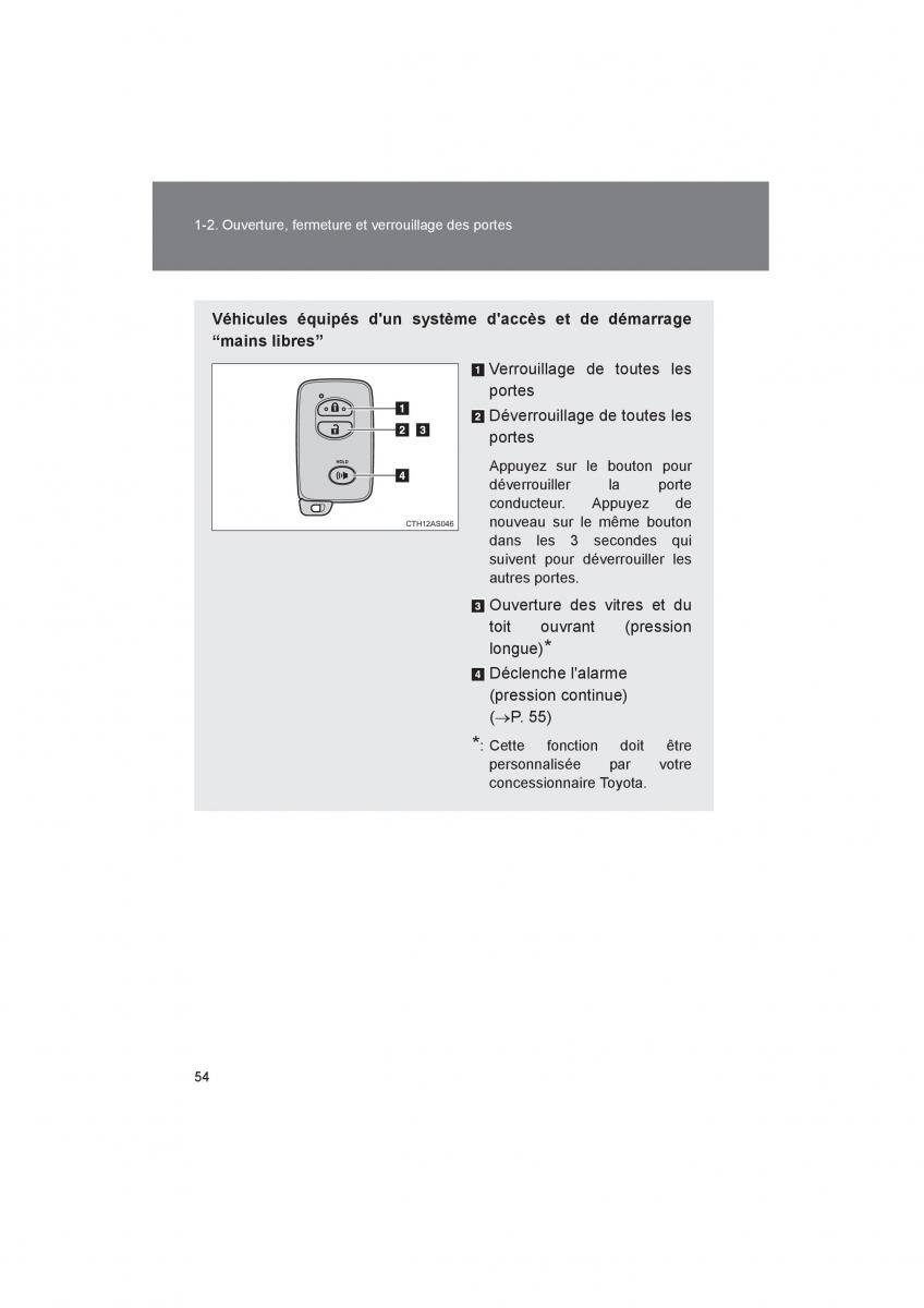 Toyota 4Runner 5 V N280 manuel du proprietaire / page 56