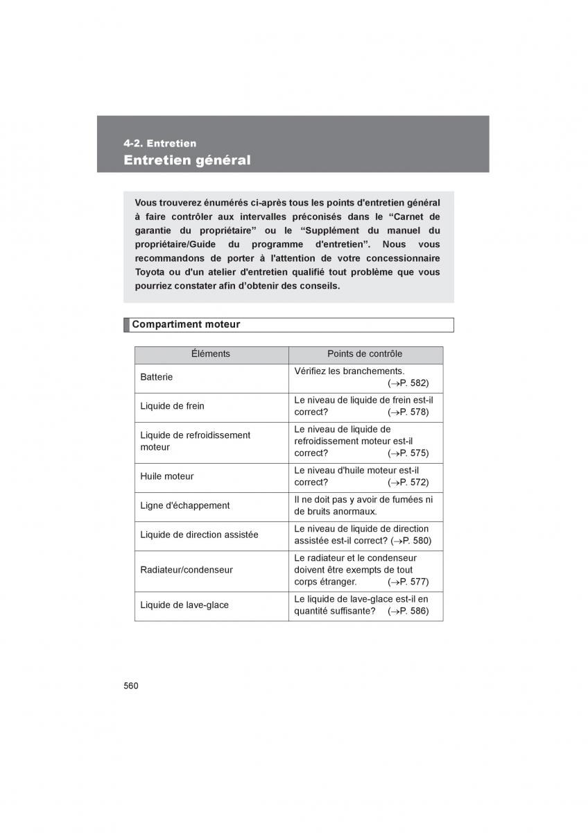 Toyota 4Runner 5 V N280 manuel du proprietaire / page 562