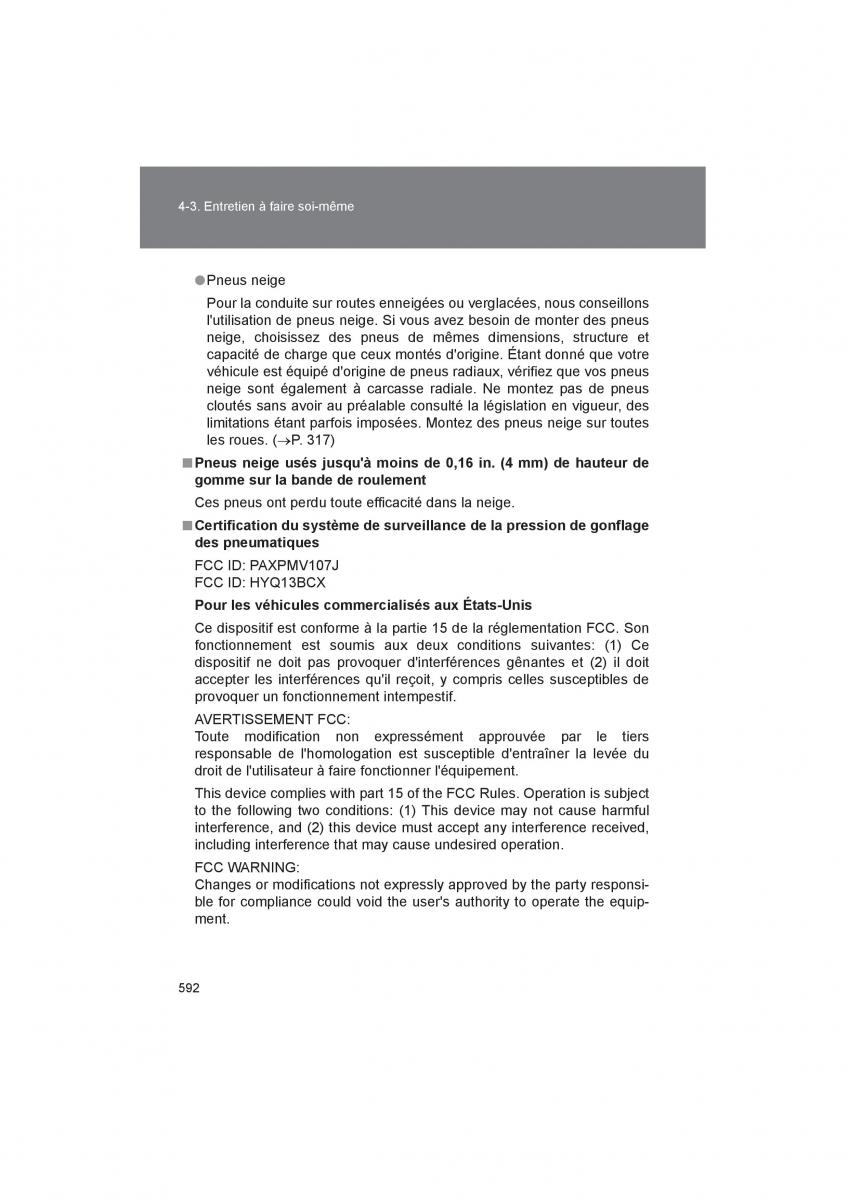 Toyota 4Runner 5 V N280 manuel du proprietaire / page 594