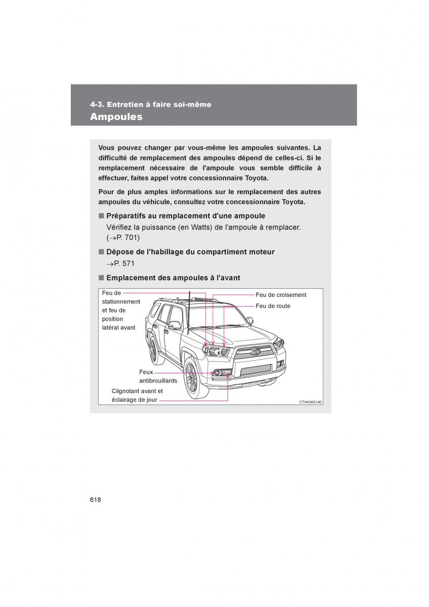 Toyota 4Runner 5 V N280 manuel du proprietaire / page 620