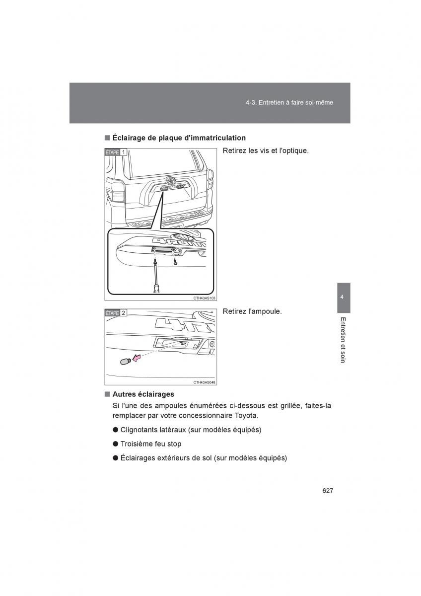 Toyota 4Runner 5 V N280 manuel du proprietaire / page 629