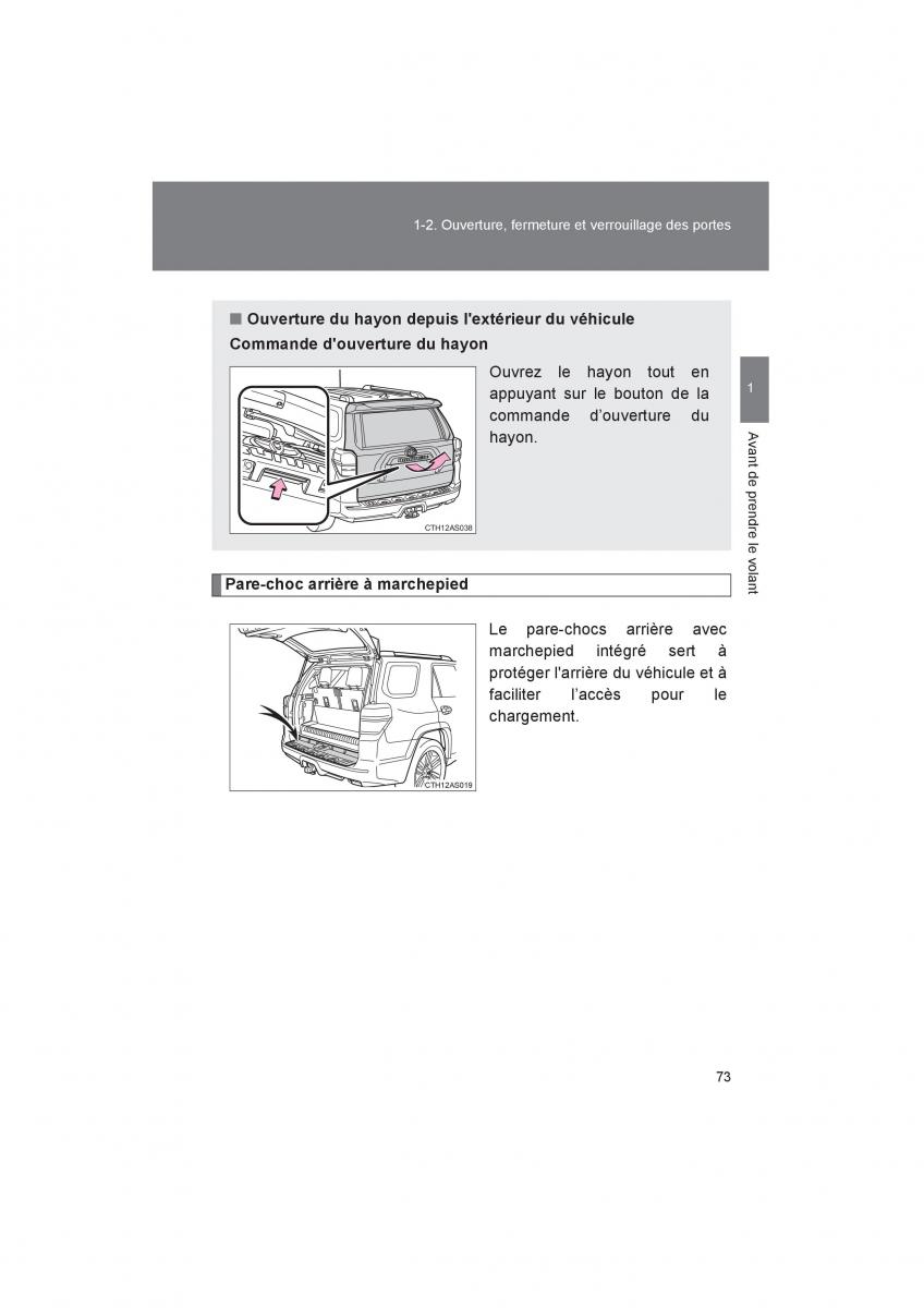 Toyota 4Runner 5 V N280 manuel du proprietaire / page 75