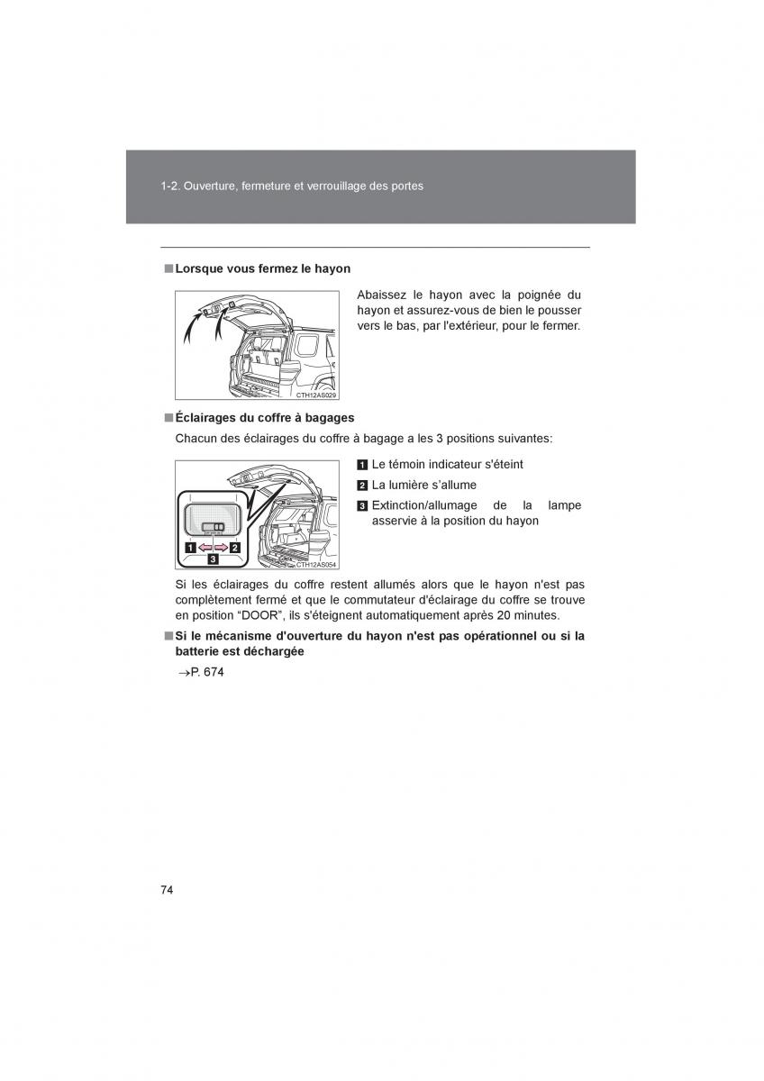 Toyota 4Runner 5 V N280 manuel du proprietaire / page 76