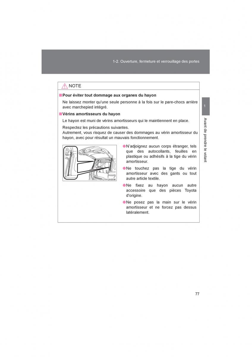 Toyota 4Runner 5 V N280 manuel du proprietaire / page 79