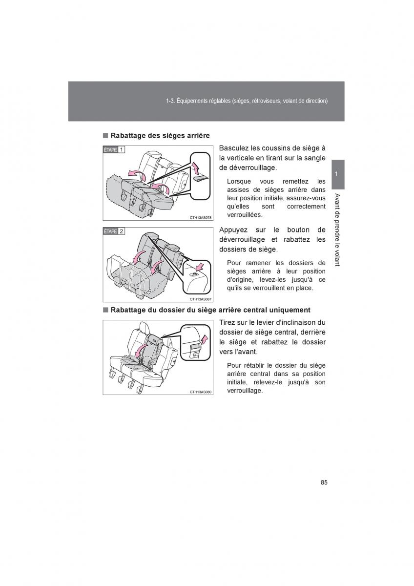 Toyota 4Runner 5 V N280 manuel du proprietaire / page 87