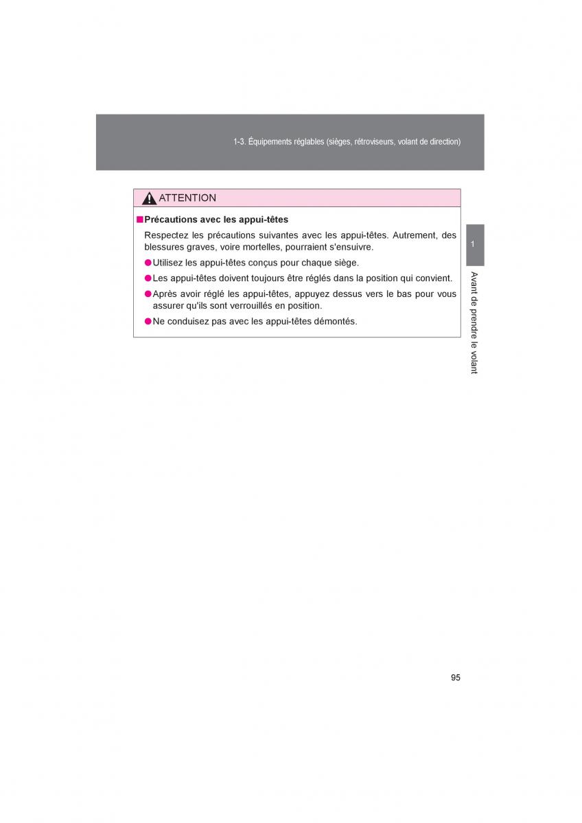 Toyota 4Runner 5 V N280 manuel du proprietaire / page 97