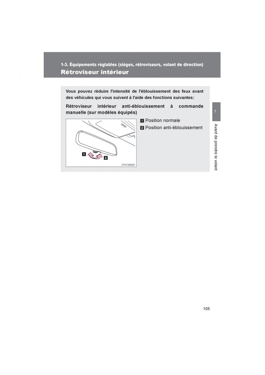 Toyota 4Runner 5 V N280 manuel du proprietaire / page 107