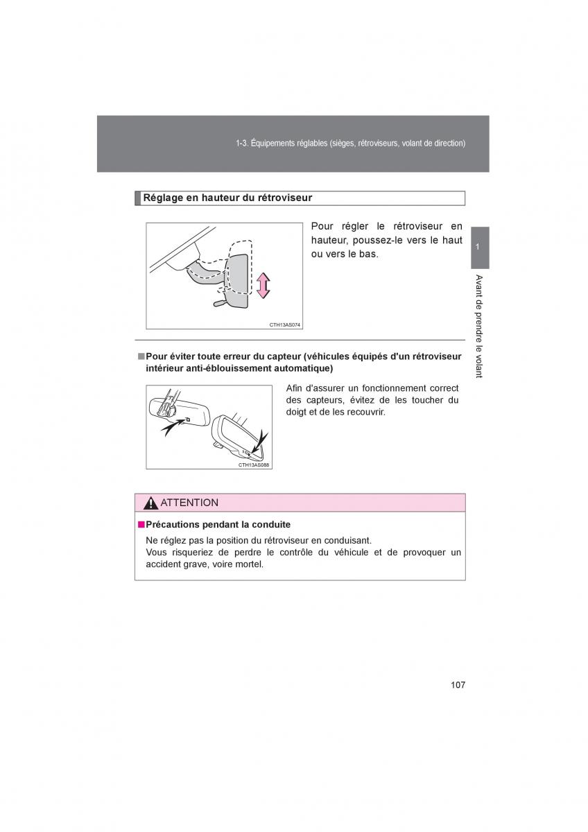 Toyota 4Runner 5 V N280 manuel du proprietaire / page 109