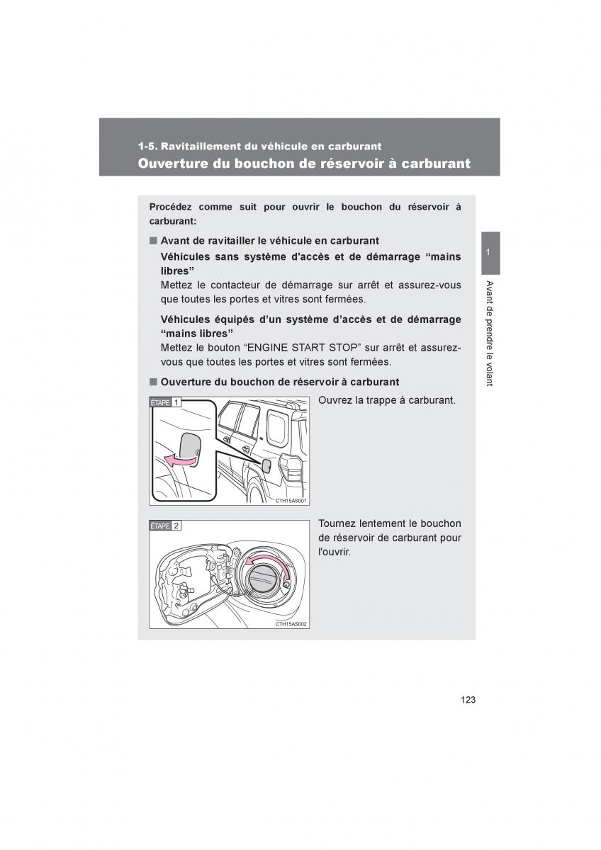 Toyota 4Runner 5 V N280 manuel du proprietaire / page 125