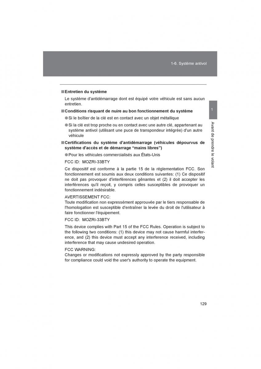 Toyota 4Runner 5 V N280 manuel du proprietaire / page 131