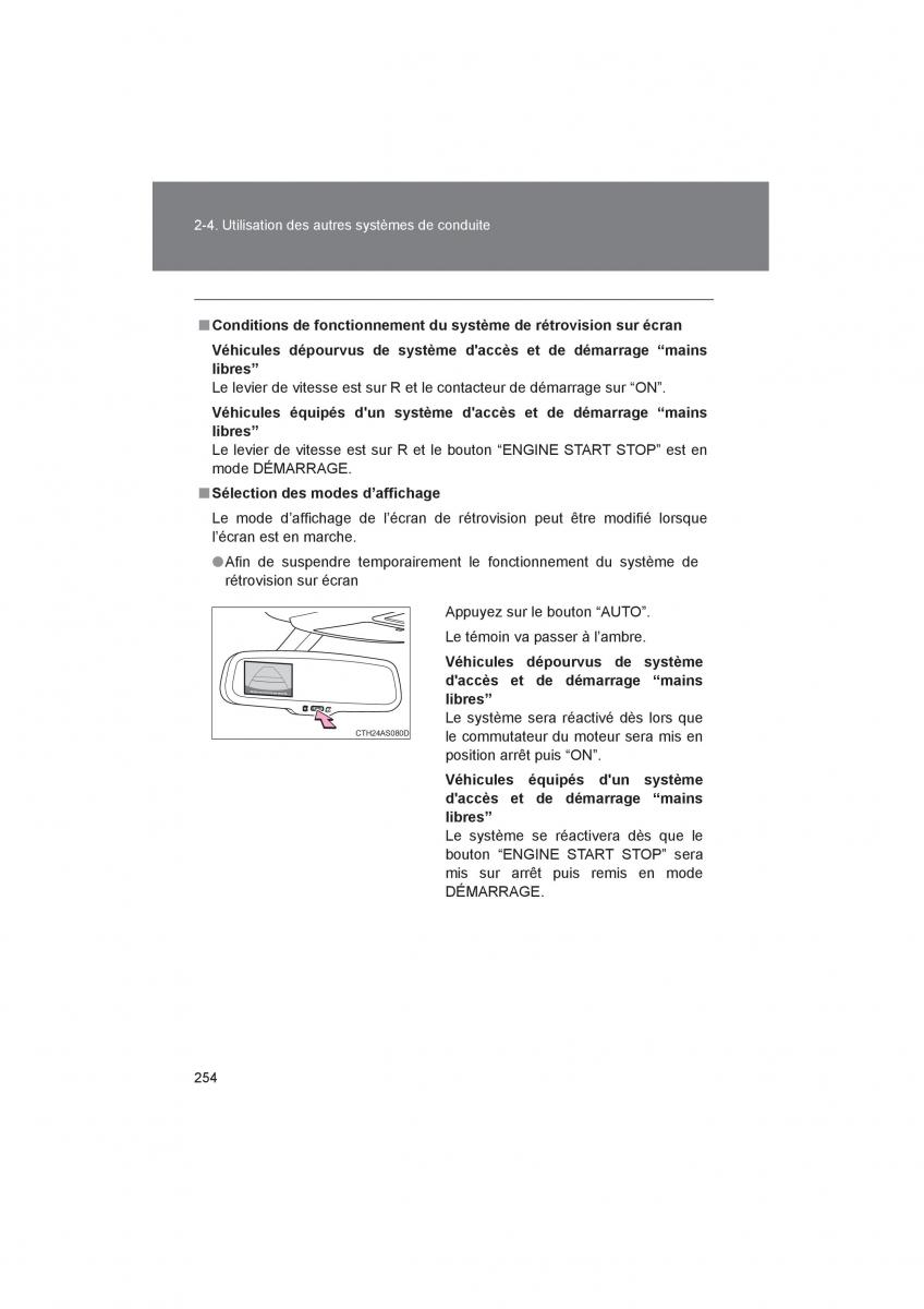 Toyota 4Runner 5 V N280 manuel du proprietaire / page 256