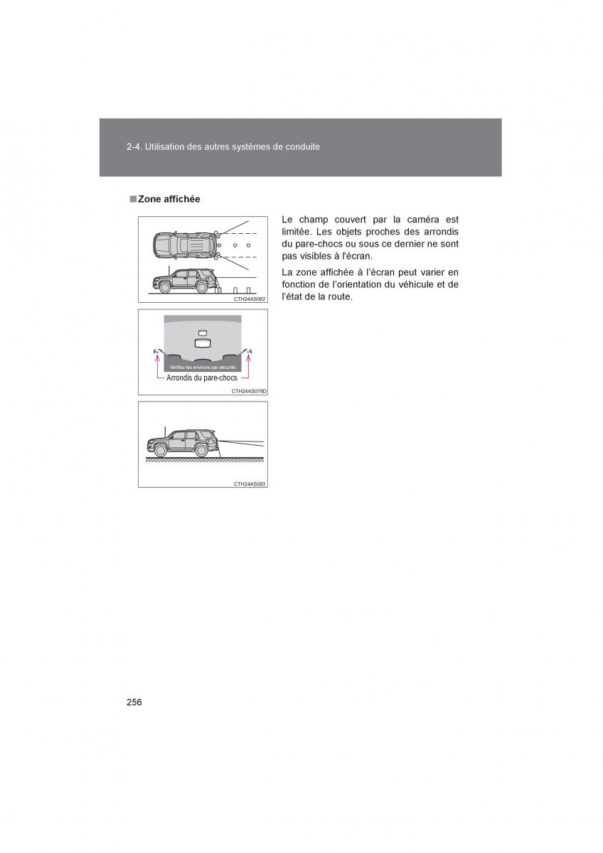 Toyota 4Runner 5 V N280 manuel du proprietaire / page 258