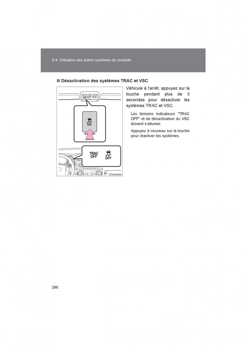 Toyota 4Runner 5 V N280 manuel du proprietaire / page 300