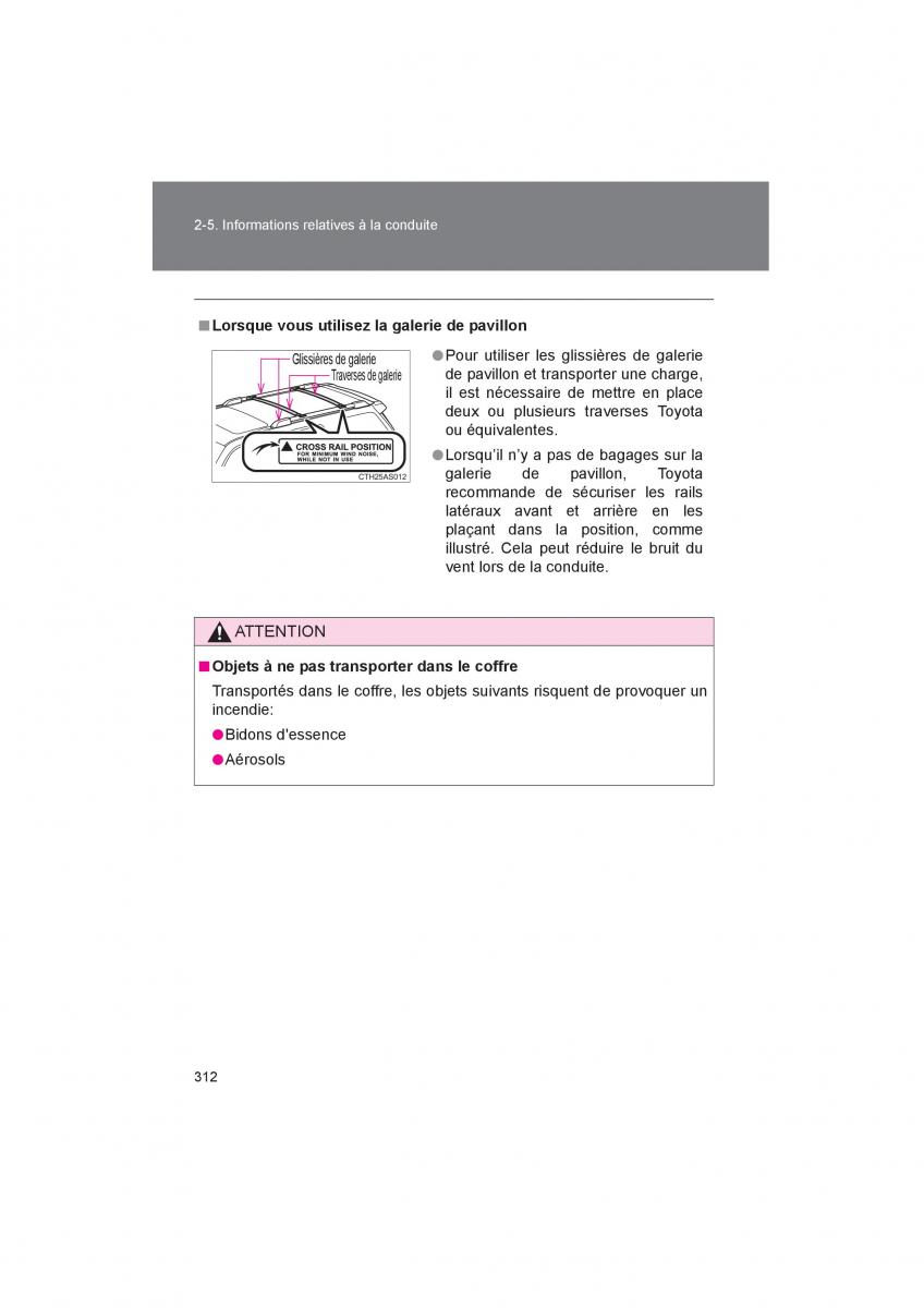 Toyota 4Runner 5 V N280 manuel du proprietaire / page 314