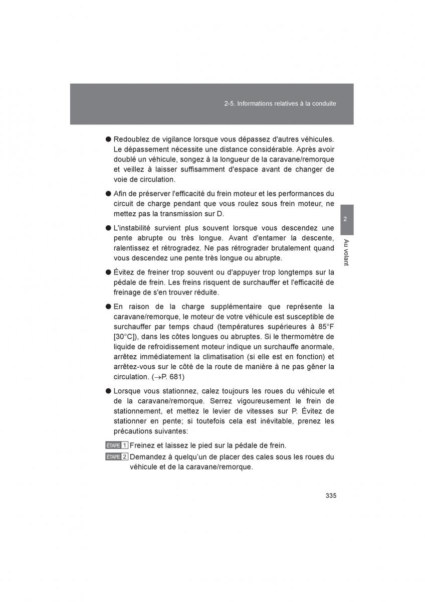 Toyota 4Runner 5 V N280 manuel du proprietaire / page 337