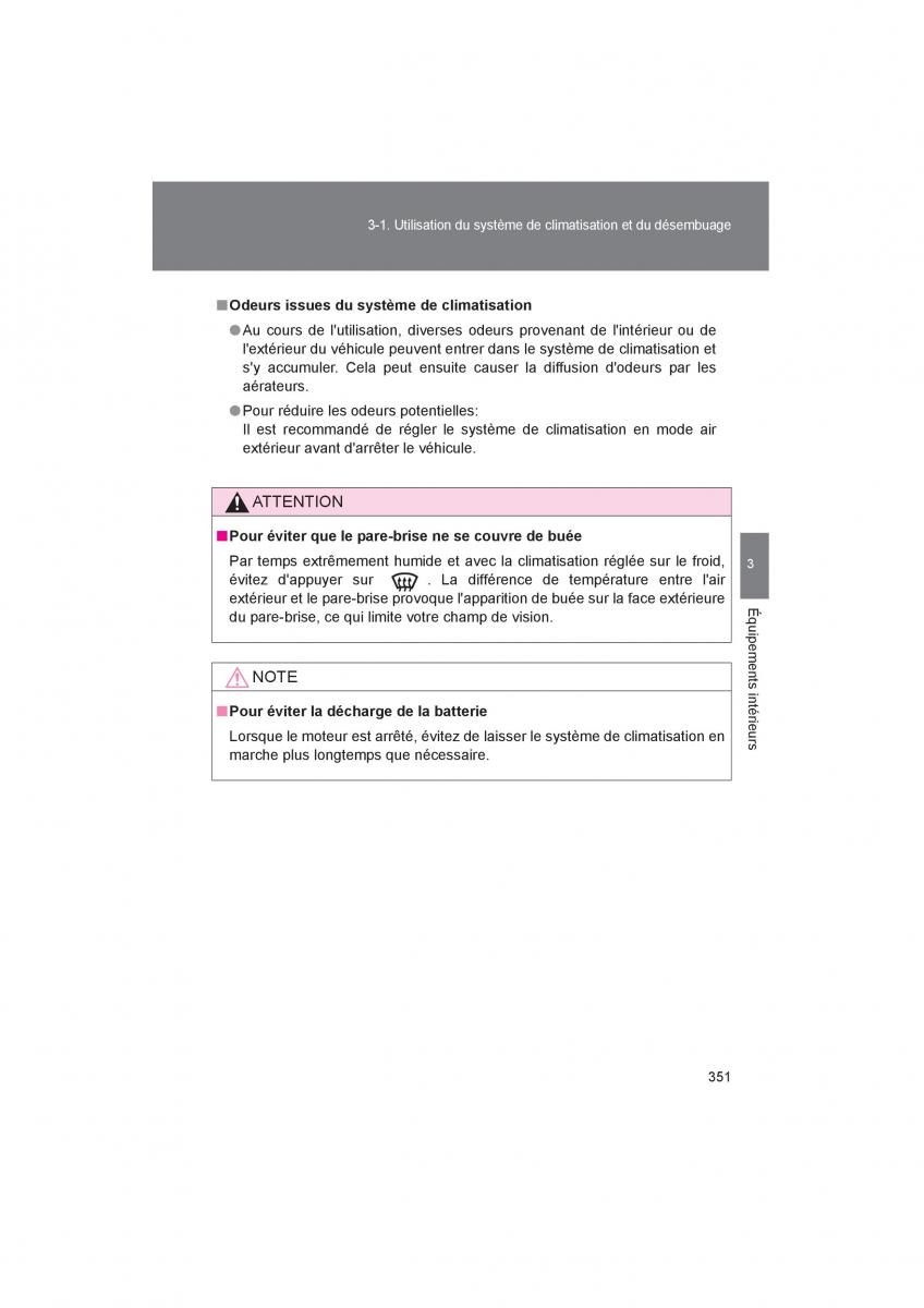 Toyota 4Runner 5 V N280 manuel du proprietaire / page 353