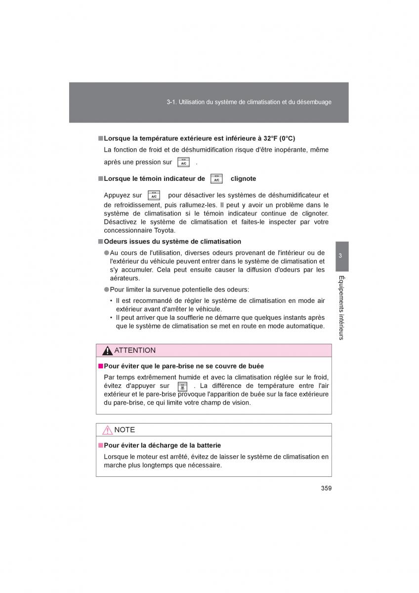 Toyota 4Runner 5 V N280 manuel du proprietaire / page 361