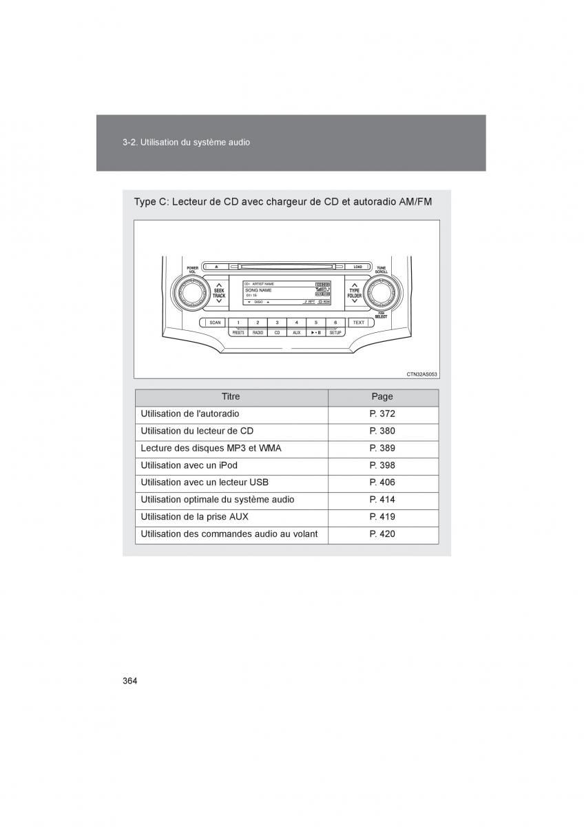 Toyota 4Runner 5 V N280 manuel du proprietaire / page 366