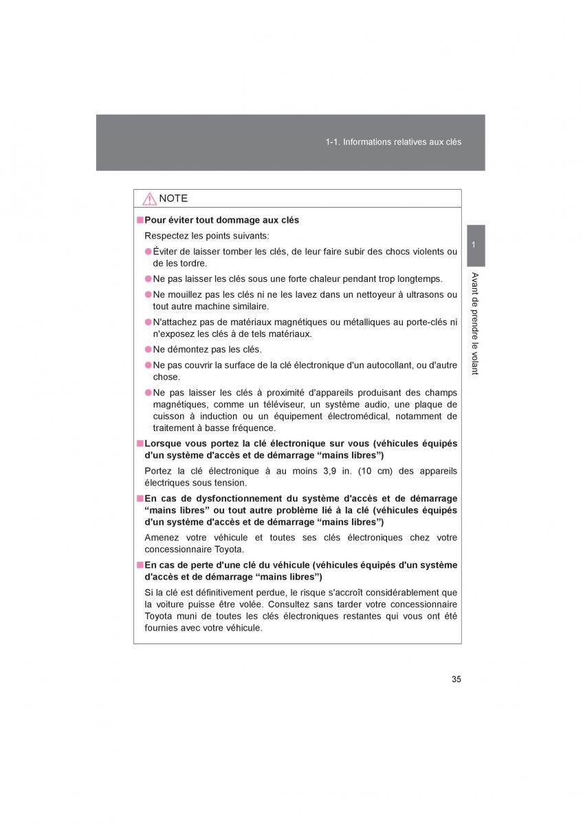 Toyota 4Runner 5 V N280 manuel du proprietaire / page 37