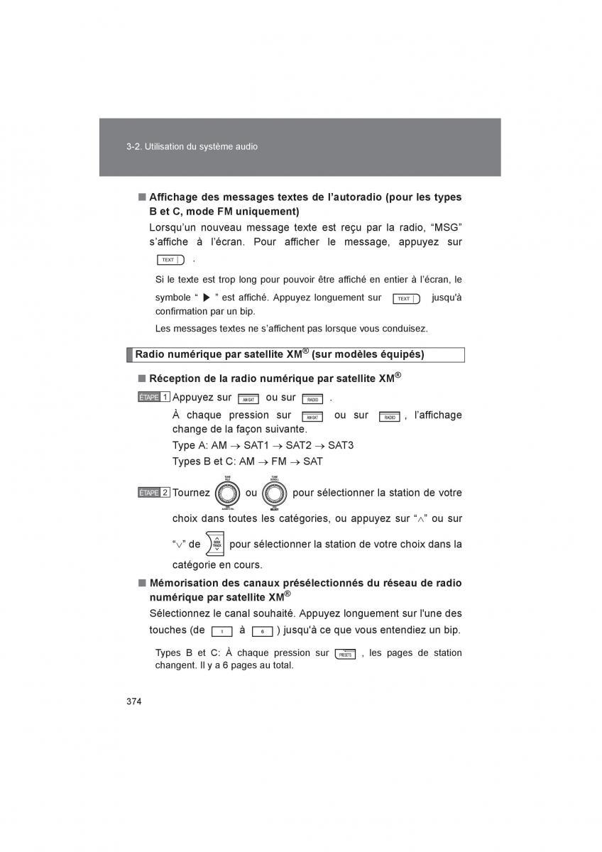 Toyota 4Runner 5 V N280 manuel du proprietaire / page 376