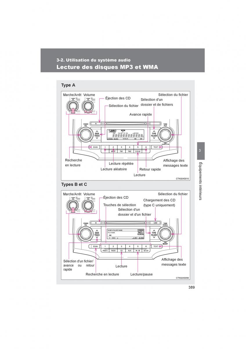 Toyota 4Runner 5 V N280 manuel du proprietaire / page 391